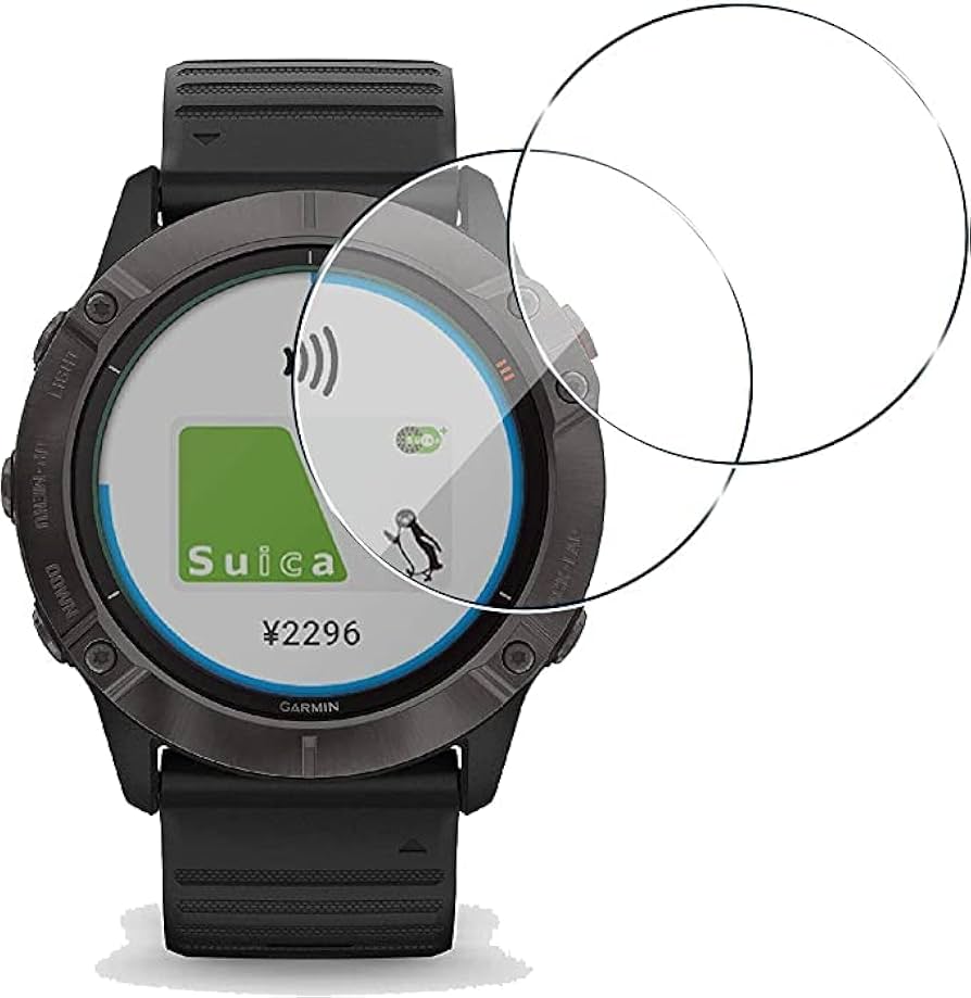 GARMIN fenix 6 pro【9Hガラスフィルム】 Amazon.co.jp: ELMK【2枚セット】For Garmin fēnix 6 ガラス